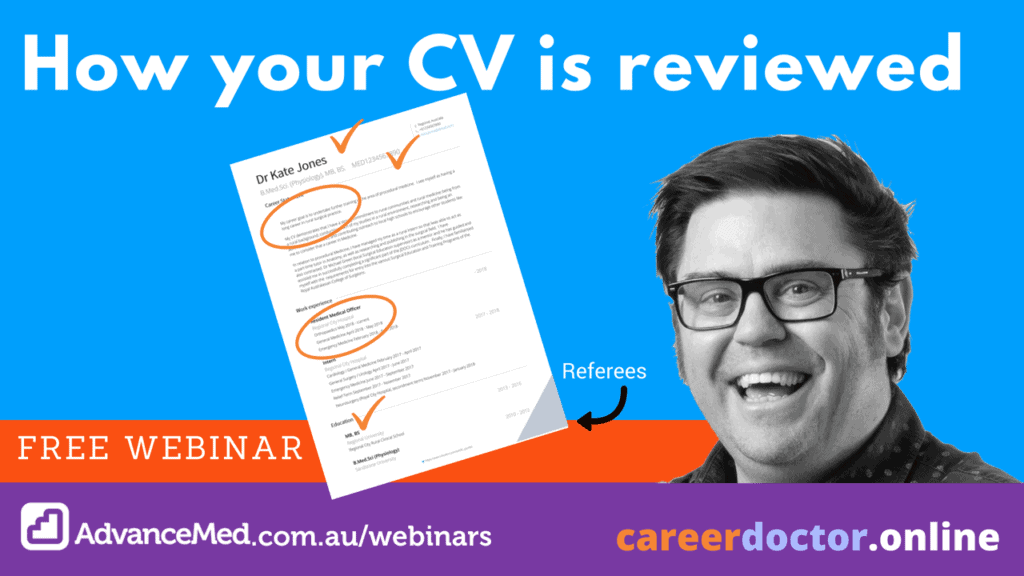 How Does the Panel Review your Medical CV?