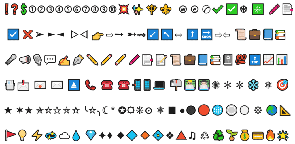 Use emojis on your linkedin profile for doctors.