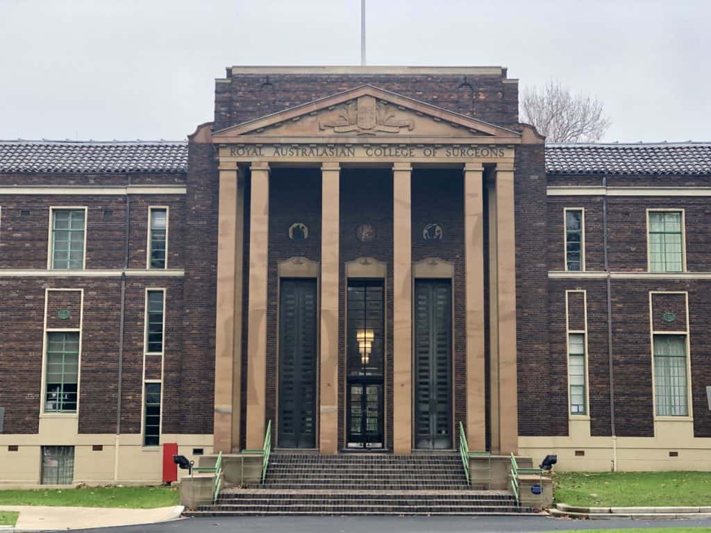 specialist medical colleges - the royal australasian college of surgeons